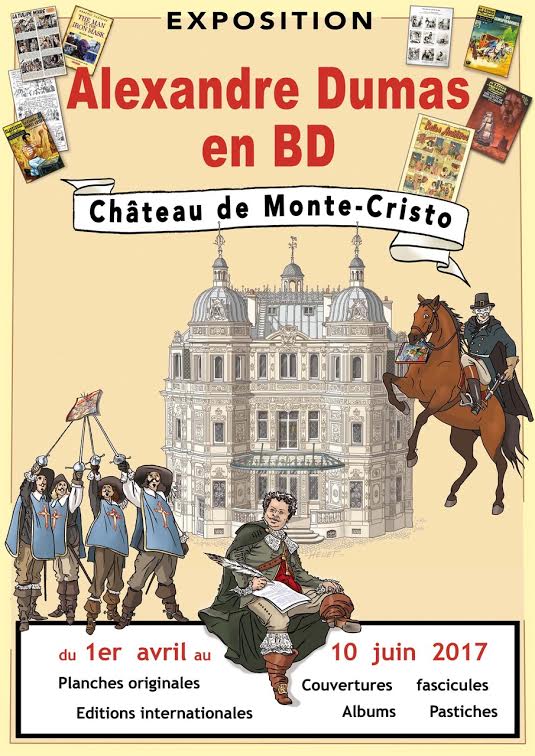 (Expo) Alexandre Dumas En BD Au Château De Monte-Cristo